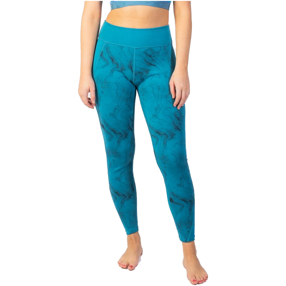 2025 Gul Womens Luna7 SUP Leggings LA8301-C1 -  Marbel / Teal